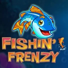 Slots logo of Fishin Frenzy from Blueprint Gaming at SlotsPalace Casino
