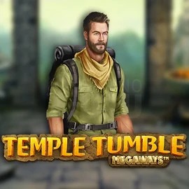 Temple Tumble Megaways logo by Relax Gaming at SlotsPalace Casino